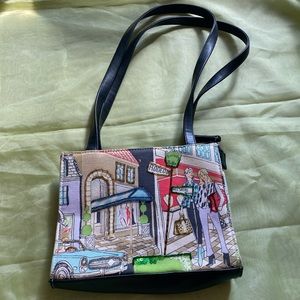 super cute vintage frankie and johnnie shoulder purse